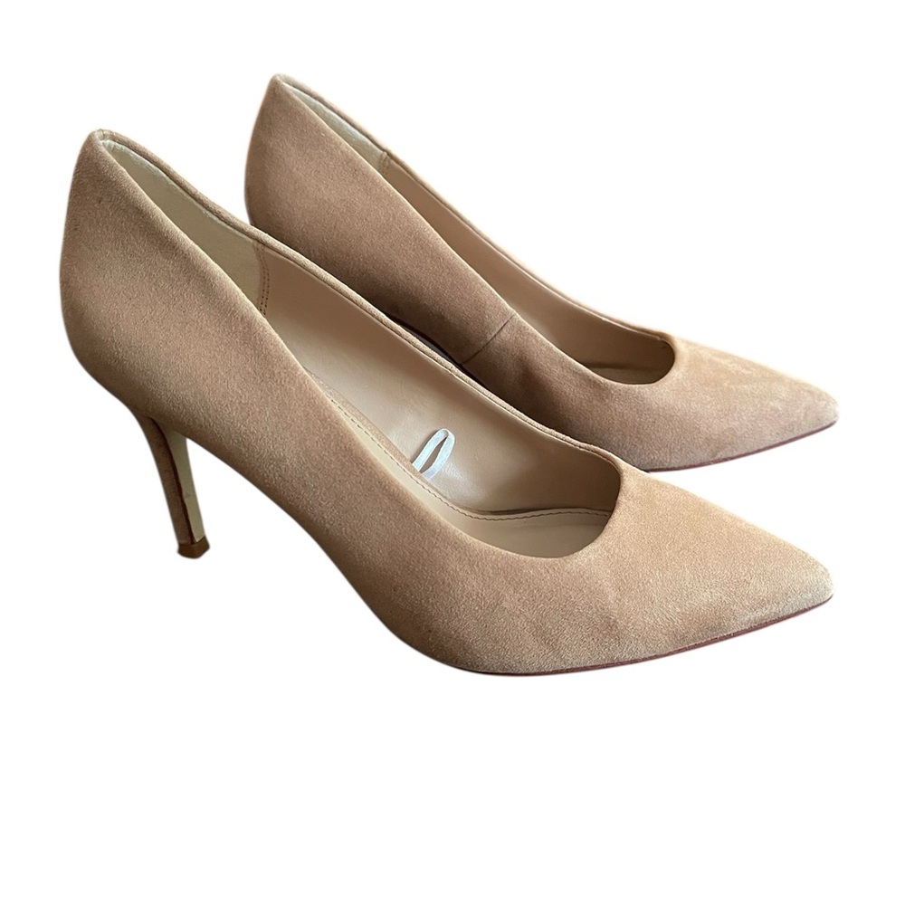 A New Day Tan Heels with Pointed Toe - Picture 2 of 8
